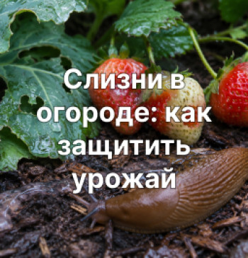 Слизни на огороде: как бороться и защитить урожай