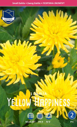 Георгина Yellow Happiness (Lefeber)