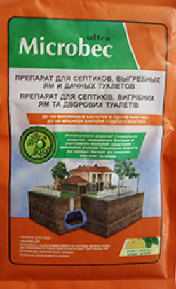 Порошок для септиков и выгребных ям Microbec саше 25г