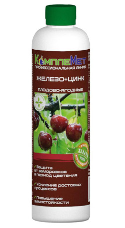 Удобрение КомплеМет Железо+Цинк 400мл