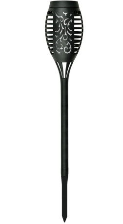 Садовый светильник на солнечной батарее факел