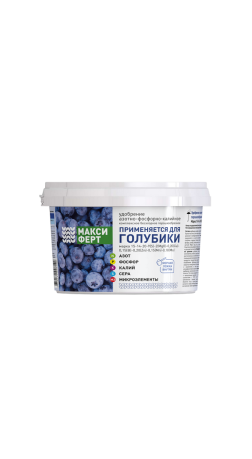 Удобрение комплексное для голубики Максиферт 15-14-20 0.6кг