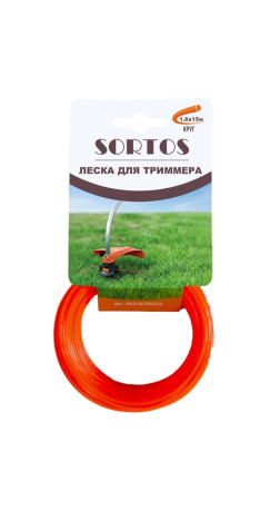 Леска для триммера 1.6х15м (круг) арт. MULW259253