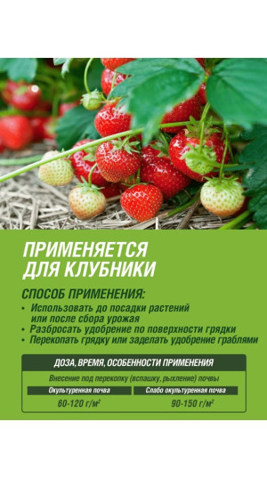 Удобрение минеральное Фаско 5М для клубники 1кг