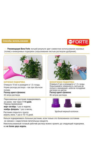 Удобрение Bona Forte Здоровье д/роз и хризантем 285мл