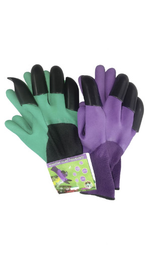 Перчатки-когти садовые