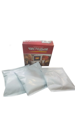 Очиститель дымохода Чистодым 500 грамм 10 пак по 50 г