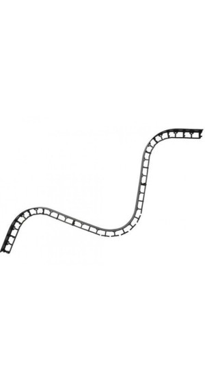 Бордюр садовый ПЭ (Ч) 1000х45х80