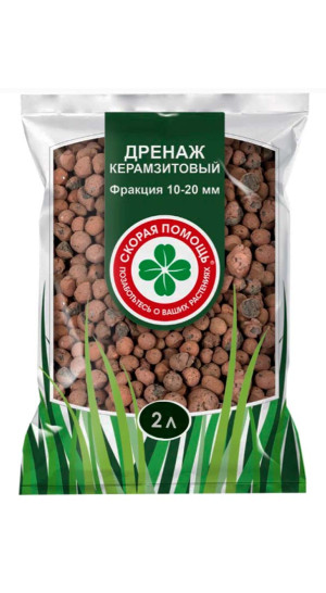 Дренаж керамзитовый крупный 2л Скорая помощь