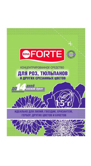 Средство Bona Forte для срезанных цветов 15г