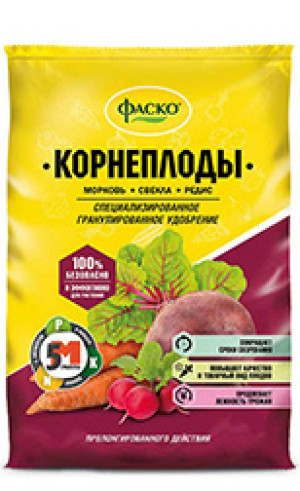 Удобрение минеральное Фаско 5М для корнеплодов 1кг