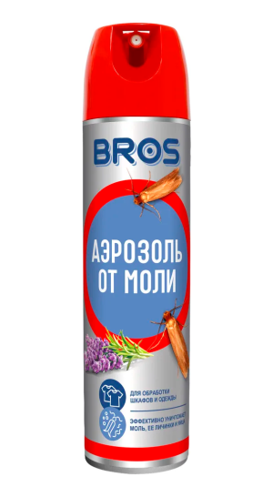 BROS аэрозоль от моли 150 мл