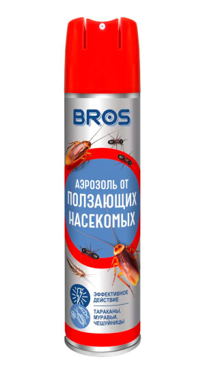 BROS аэрозоль от ползающих насекомых 400 мл