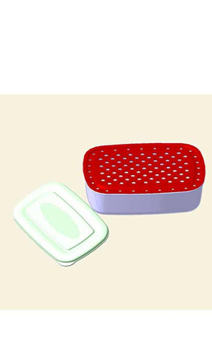 Бокс для пищевых продуктов 0.75л с теркой