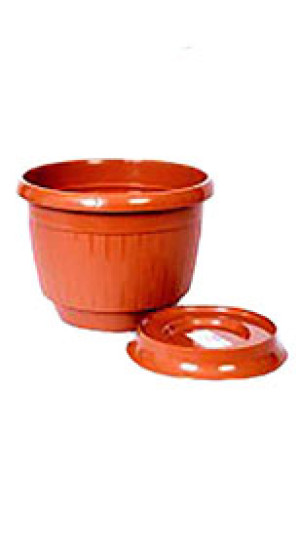 Вазон для цветов ВГ-3П мр бел тер