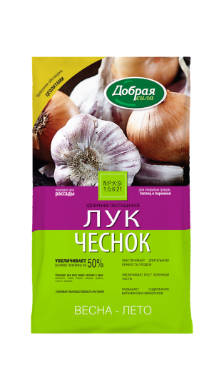 Удобрение Добрая сила Лук-Чеснок 0.9кг сухое