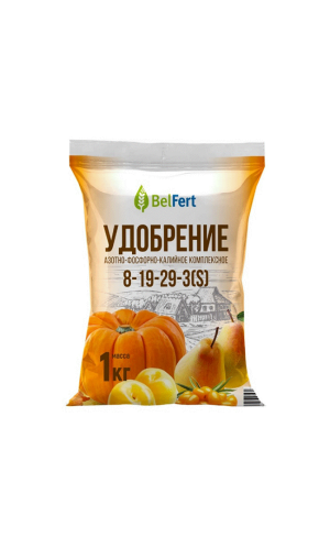 Удобрение минеральное АФК 8:19:29:3(S) 3кг