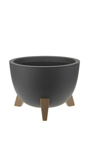Кашпо ФЛОРИАН 4.2л графитовый