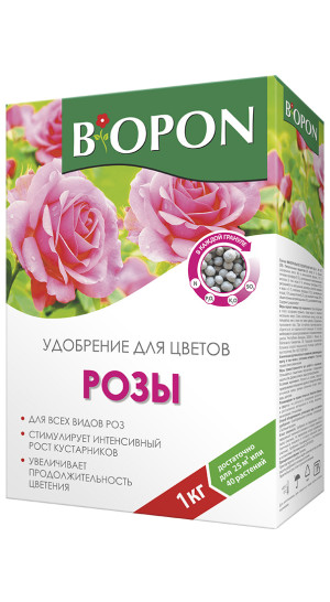 БИОПОН Удобрение для цветов. Розы 1 кг