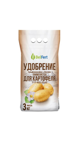 Удобрение для картофеля Сульфоаммофос Экстра 17-17-16