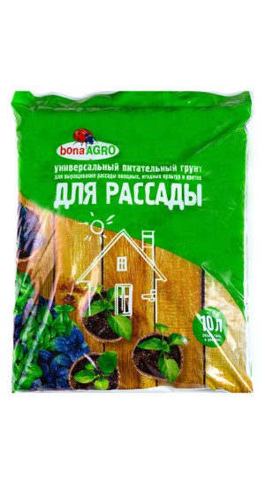 Грунт bonaAGRO для рассады 10л