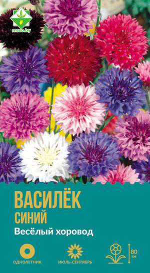 Василек синий Веселый хоровод см 1г