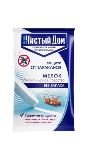 Мелок от тараканов Чистый дом 20г