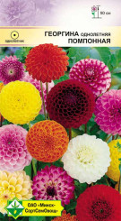 Георгина однолет Помпонная см 0.3г