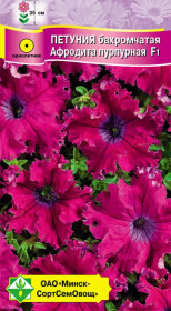 Петуния гибр бахромчатая Афродита пурпурная F1 7шт