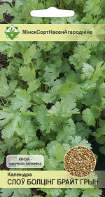 Кориандр Слоу болтинг брайт грин 2 г