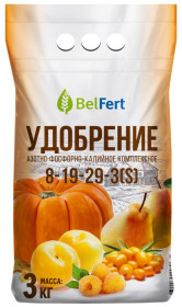 Удобрение минеральное АФК 8:19:29:3(S) 3кг