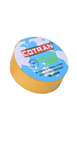 Изоляционная лента ПВХ КС60 19мм*0,13мм*10м желтая