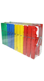 Набор прищепок из пластмассы  Арт.KF-028 (24шт)