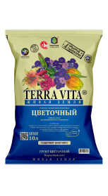 Грунт Живая земля Цветочная 10л