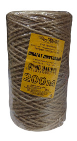 Шпагат джутовый 200м 1200текс