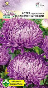 Астра Леди Коралл Сиреневая 0.1г