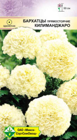 Бархатцы прям Килиманджаро 15шт