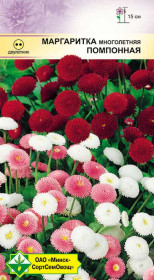 Маргаритка многолетняя Помпонная см 0.05г