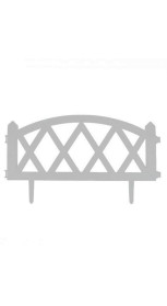 Забор декоративный Modern 50013 5шт длина 3м белый