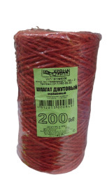 Шпагат джутовый 200м 1120текс окрашен