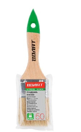 Кисть плоская 2 50мм Волат 10700-50