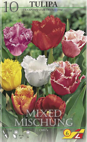 Тюльпаны Crispa Mixed (Lefeber)