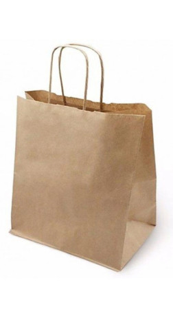 Пакет с крученными ручками (крафт) 320*200*370 шт