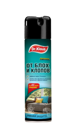Аэрозоль Dr.Klaus от клопов блох и других насекомых 250мл