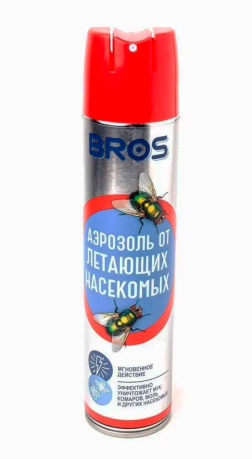 Аэрозоль BROS от летающих насекомых 250мл