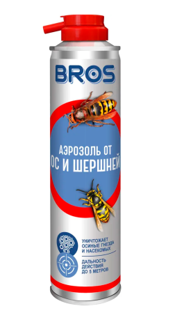 Аэрозоль BROS от ос и шершней 300мл