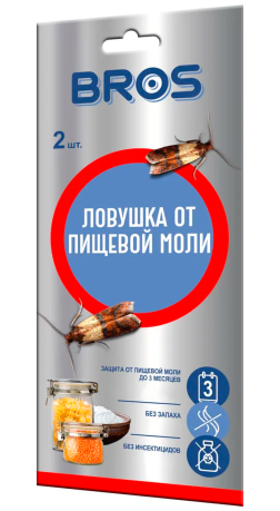 Клеевая ловушка от моли 2шт BROS