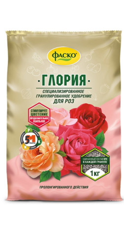 Удобрение минеральное Фаско 5М Глория для роз 1кг