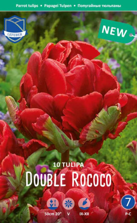 Тюльпаны Double Rococo (Lefeber)