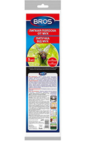 BROS клеевая ловушка от насекомых 5 шт